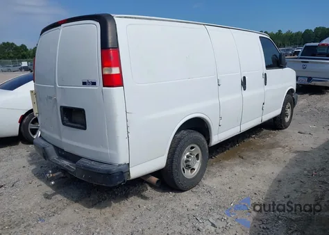 2014 Chevrolet Express 2500 Work Van from USA, damaged, VIN 1GCWGFCA7E1122644